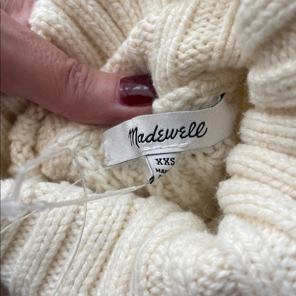 Madewell Wide Rib Turtleneck Sweater - Picture 4 of 6